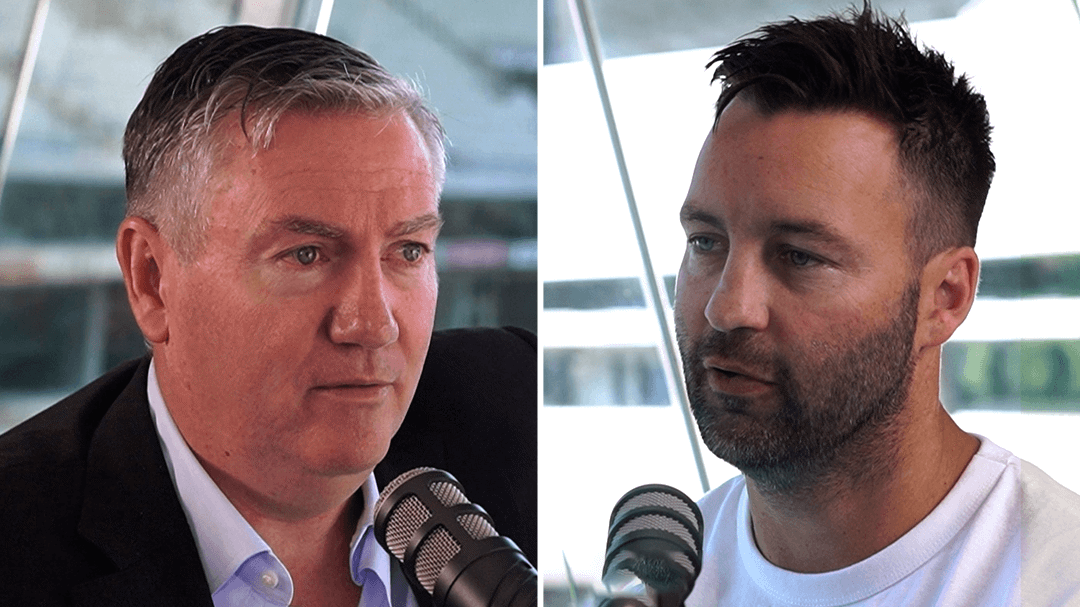 Eddie McGuire and Jimmy Bartel.