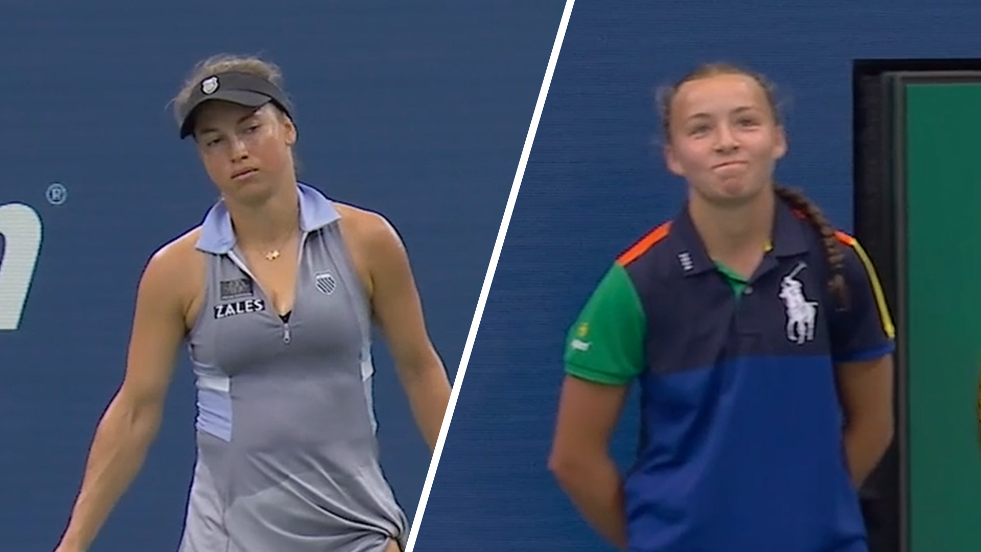 Yulia Putintseva has come under fire for a run-in involving a ball kid in her third round US Open loss.