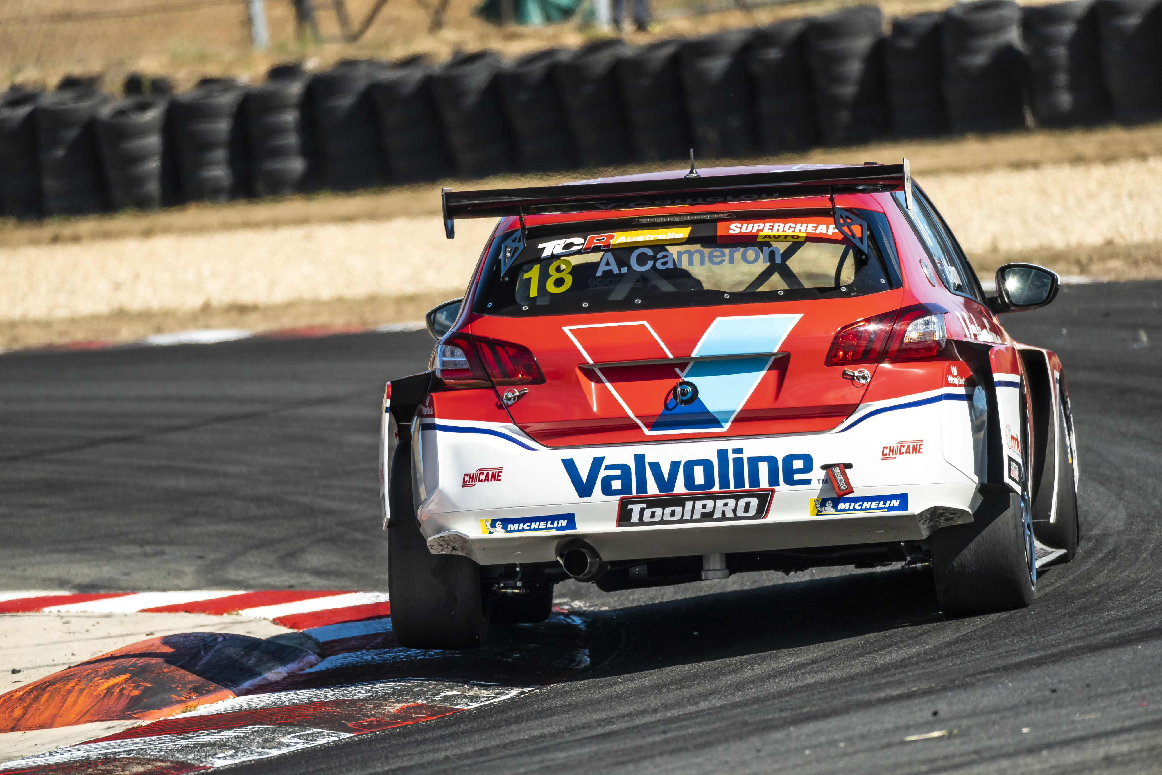 Aaron Cameron finished eighth in the 2022 TCR Australia Series.