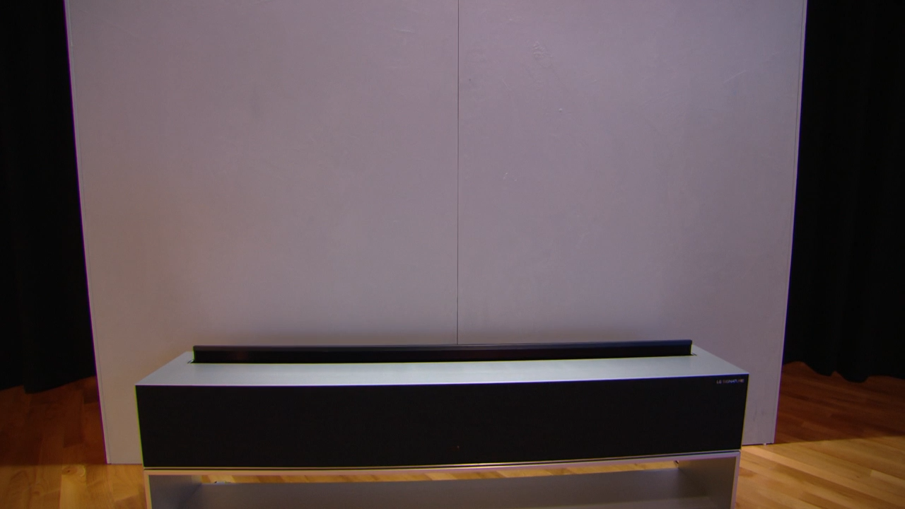 LG launches $130k rollable TV in Australia.
