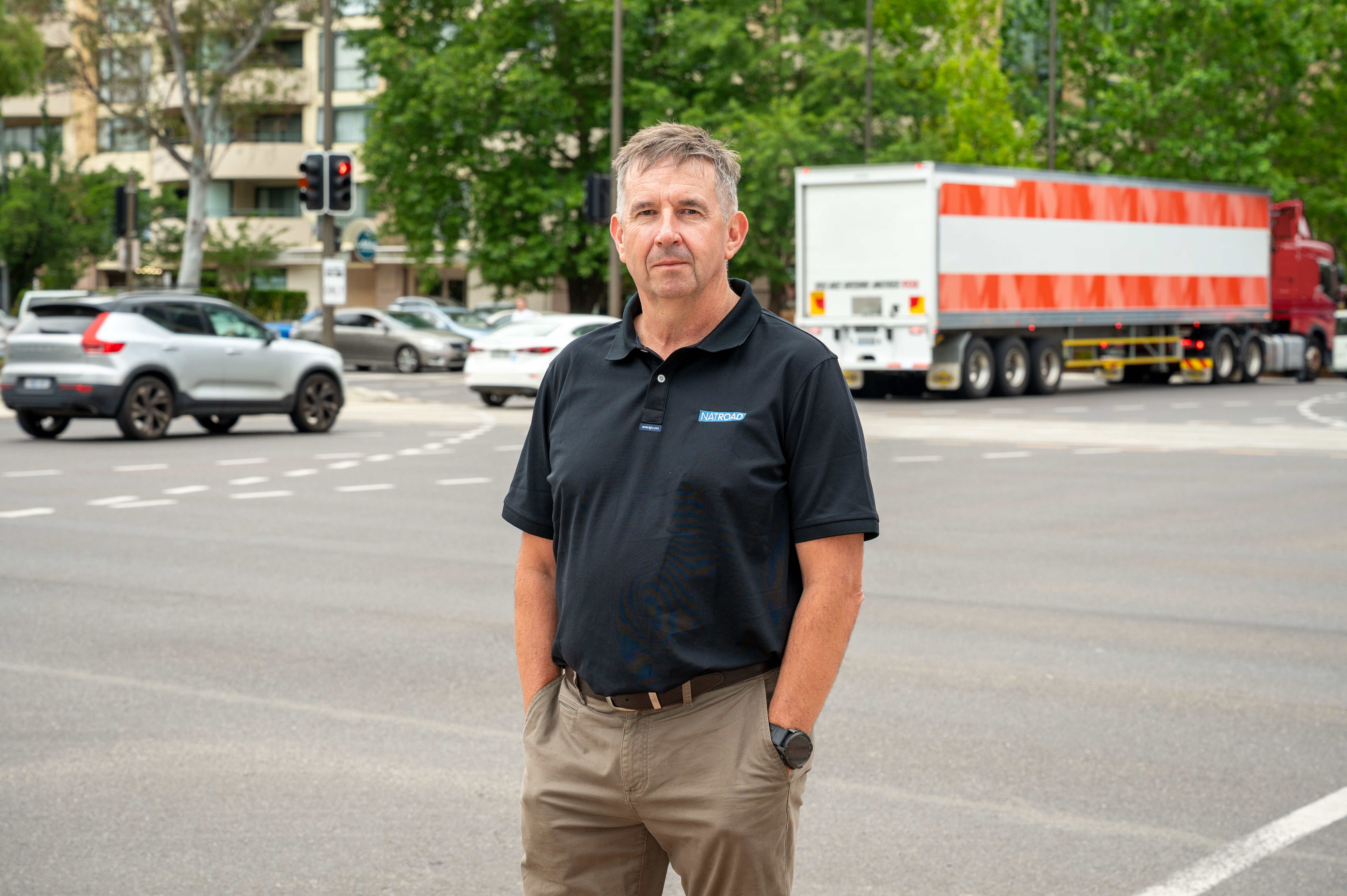 The National Road Transport Association chief executive Warren Clark.