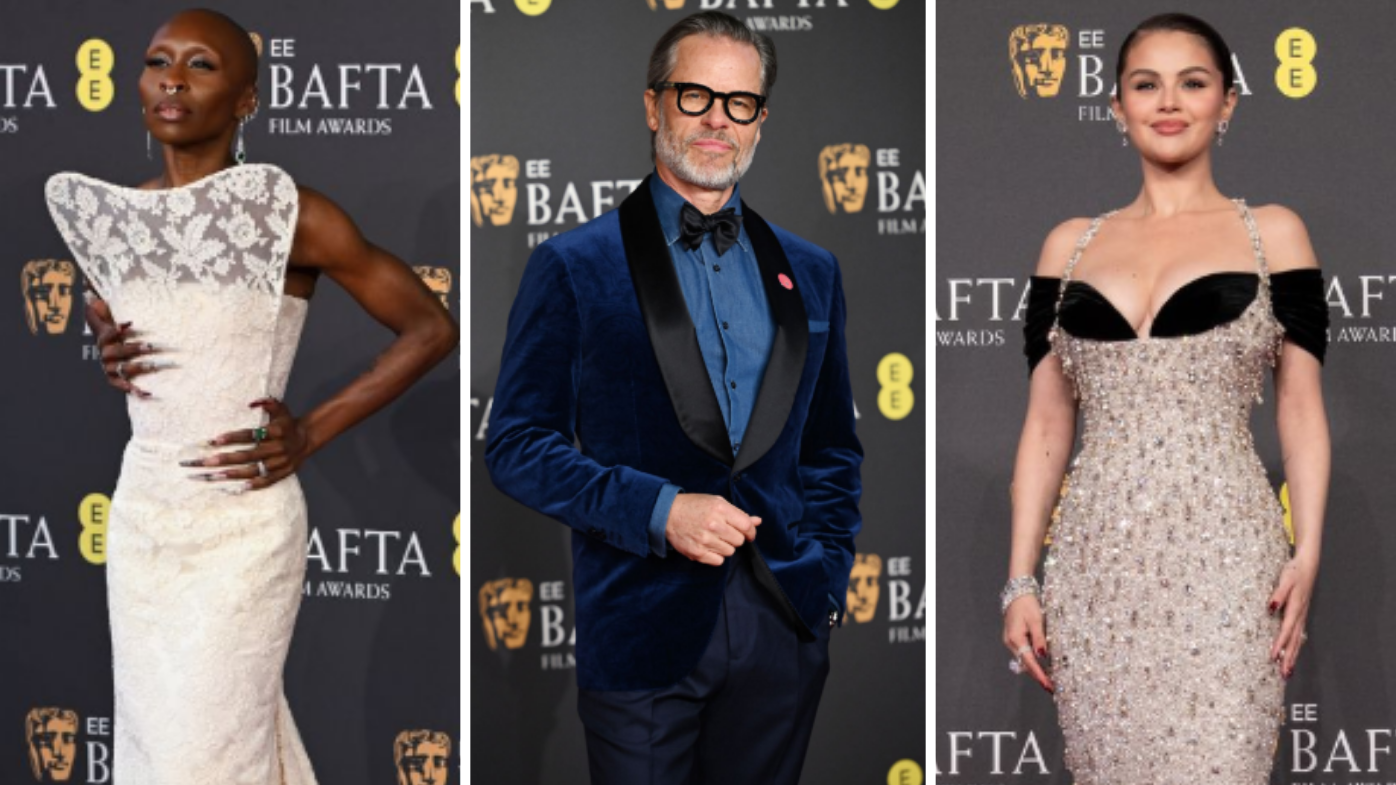 In pictures: Stars shine on BAFTAs red carpet