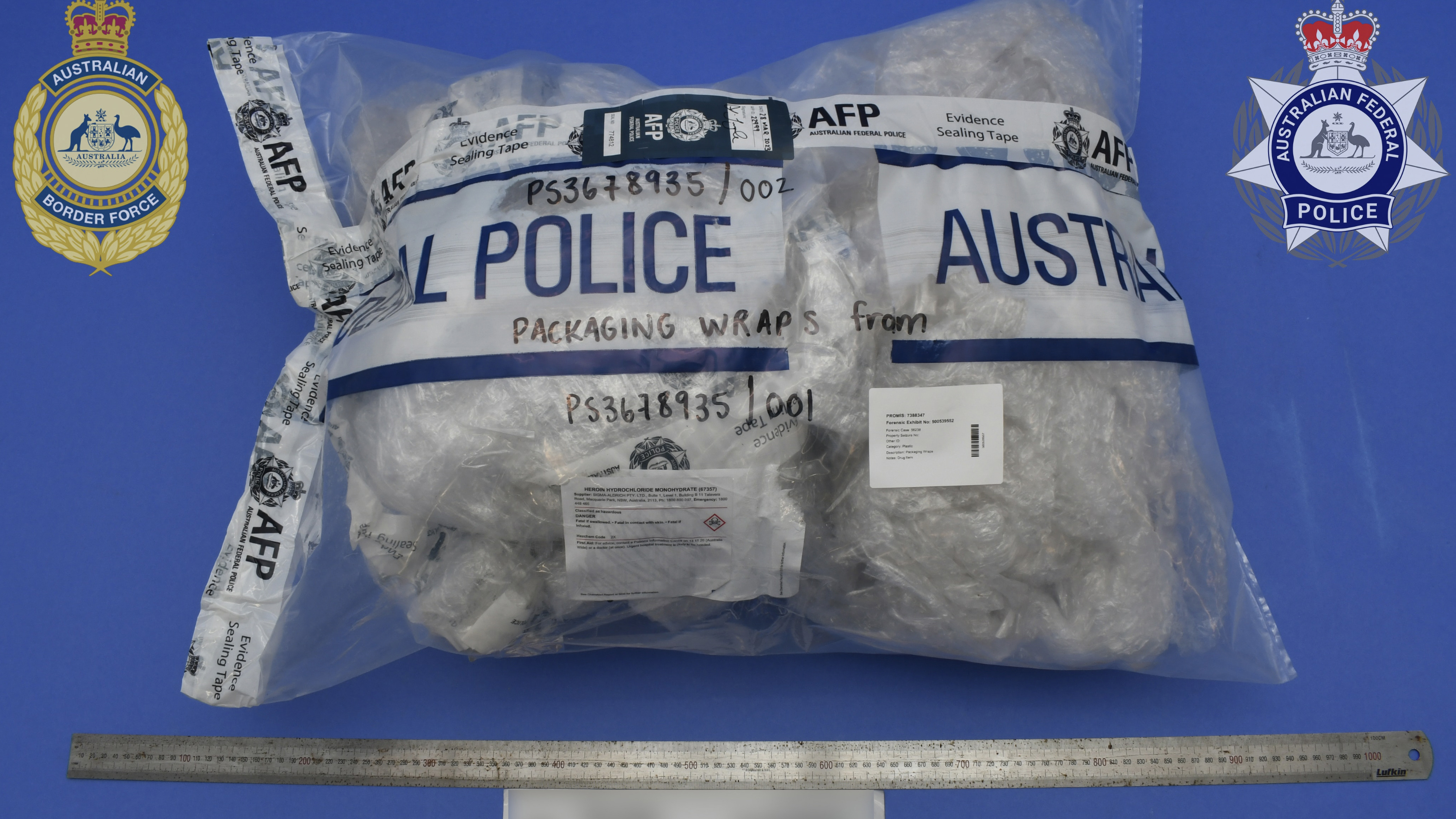 Police have found drugs stuffed into a toy truck.