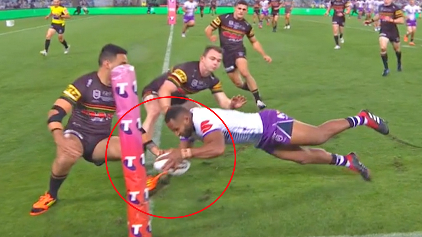 Justin Olam is awarded a penalty try