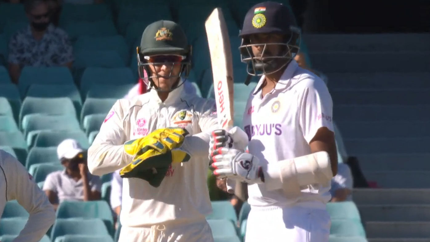 Paine has some choice words for Ashwin. (Twitter)