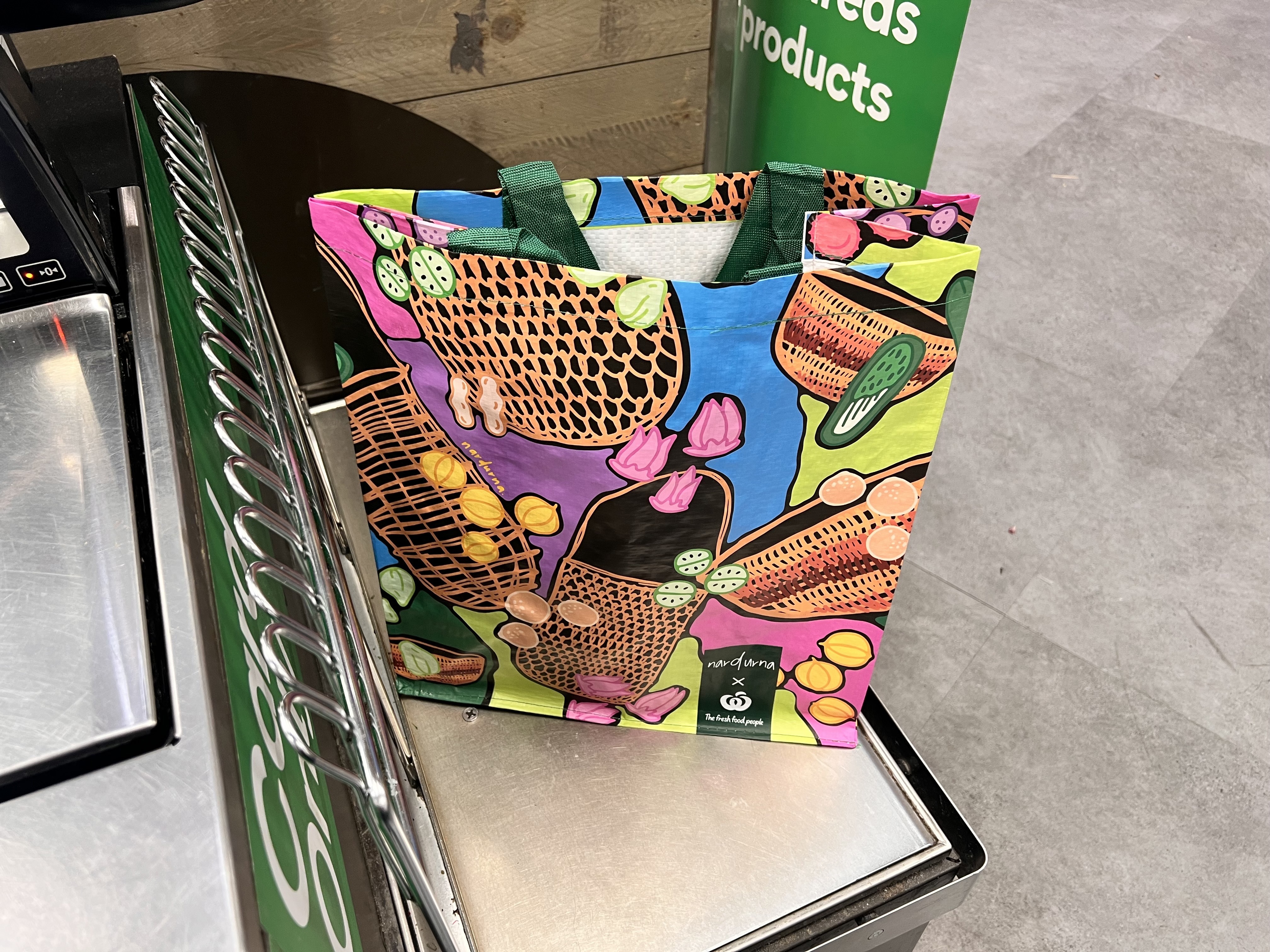 supermarket shopping bags
