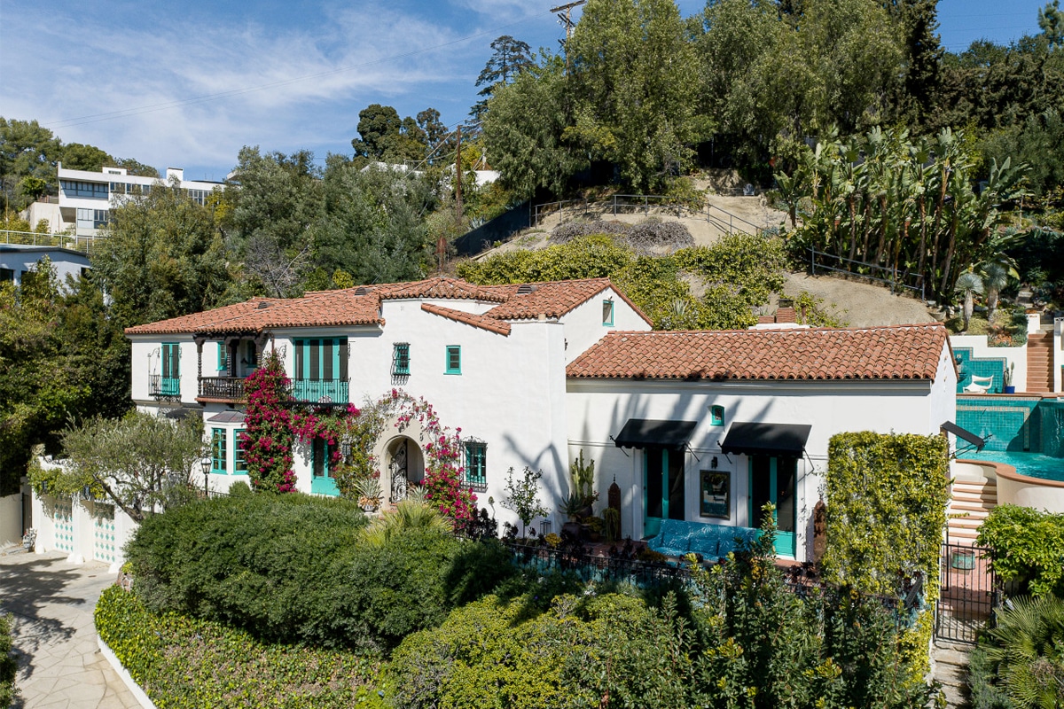 leonardo dicaprios property portfolio real estate: los feliz spanish colonial