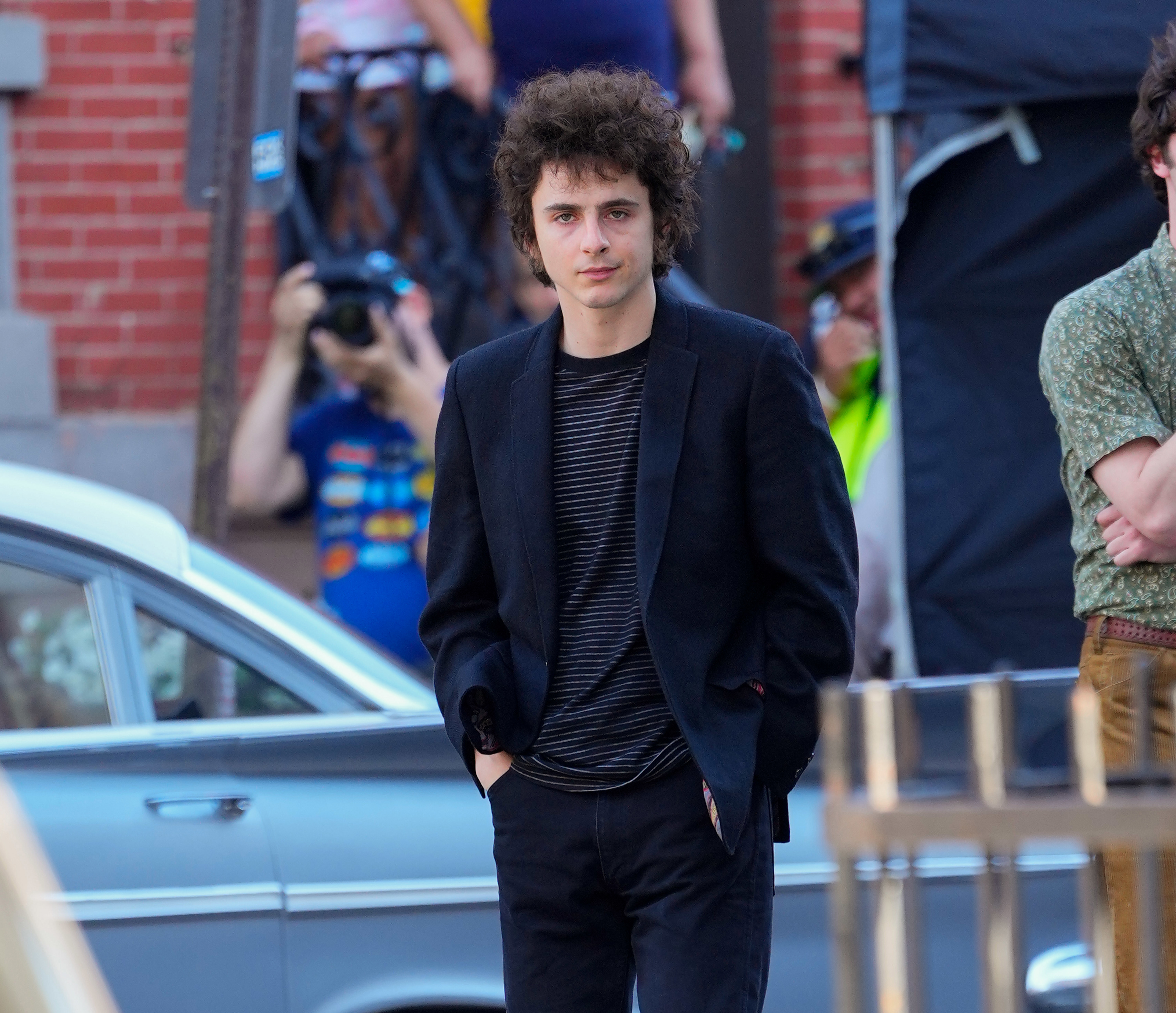 Timothee Chalamet as Bob Dylan