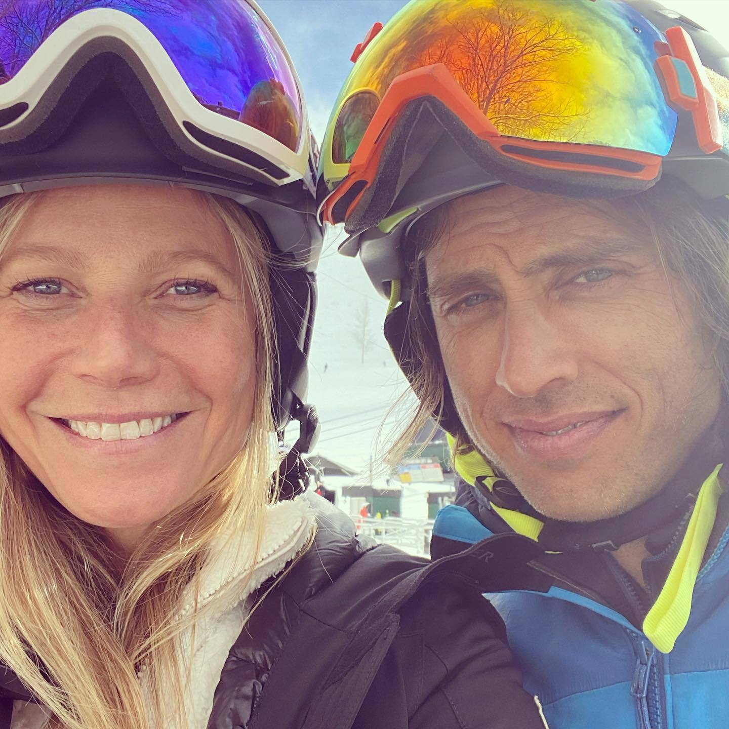 Gwyneth Paltrow and husband Brad Falchuk.