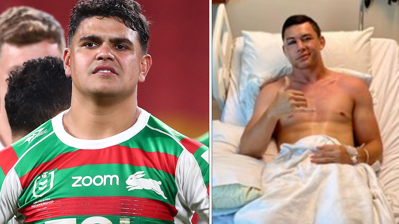 Latrell Mitchell and Joseph Manu (inset)