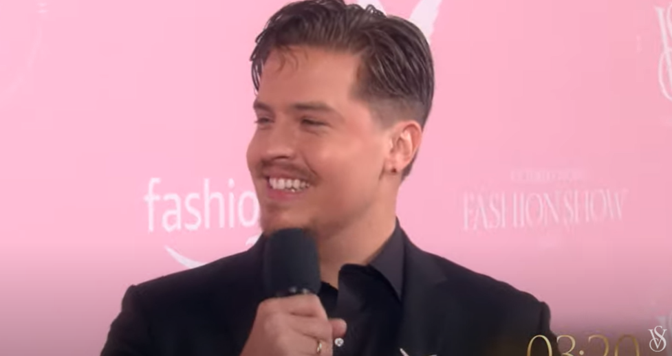 Dylan Sprouse at Victoria's Secret fashion show 2024