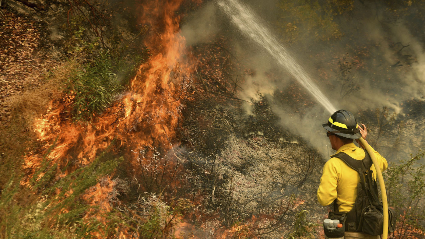 US firefighter dies battling California wildfire sparked by gender reveal