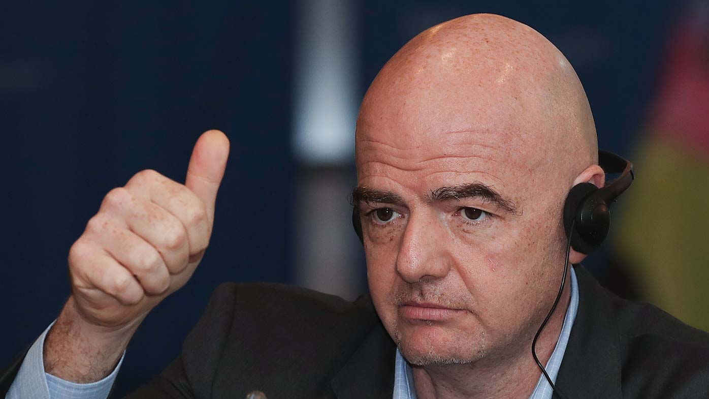 FIFA president Gianni Infantino