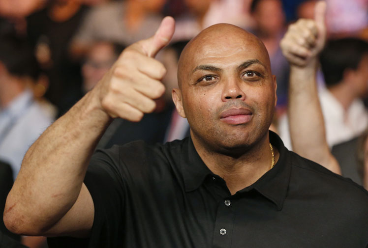 Basketball legend Charles Barkley.