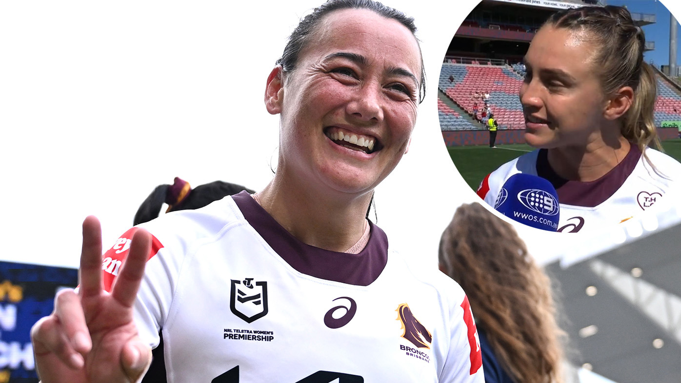 NRLW news 2023 Broncos v Tigers  Julia Robinson's emotional tribute to  teammate Toni Hunt after cancer return