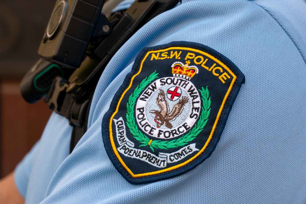NSW police officer badge 