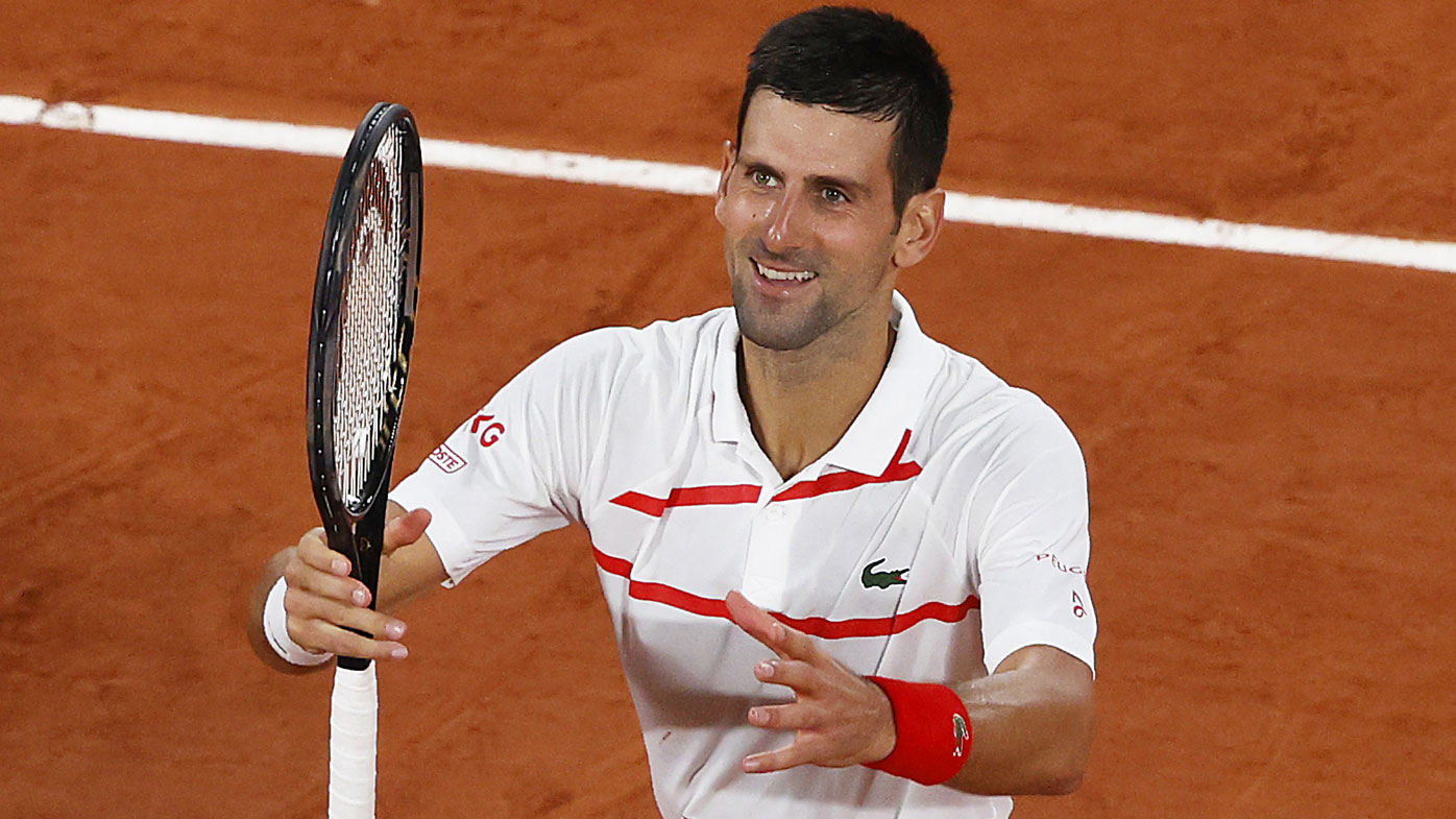 French Open results Novak Djokovic 'suffocates' opponent in round one win