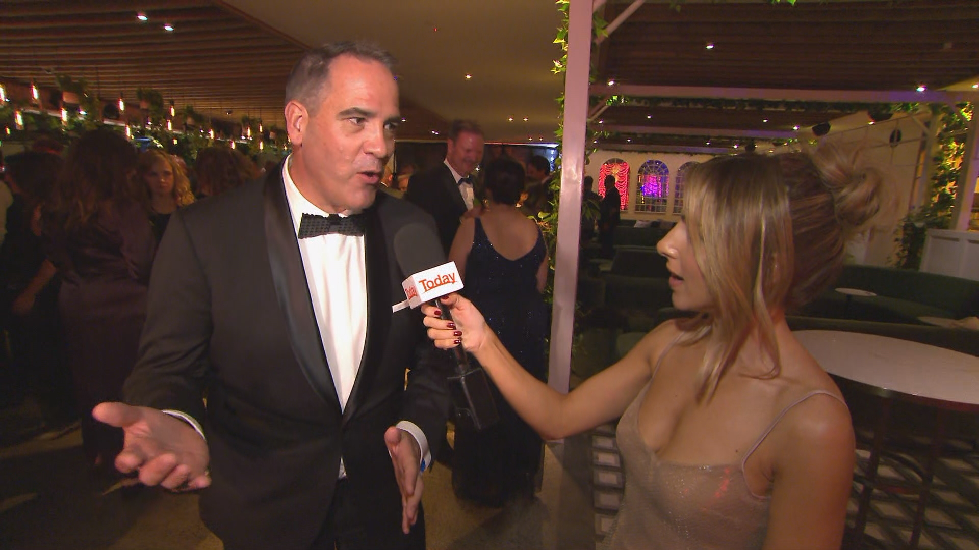 Brickman chats to Today Extra at the 2022 Logies.