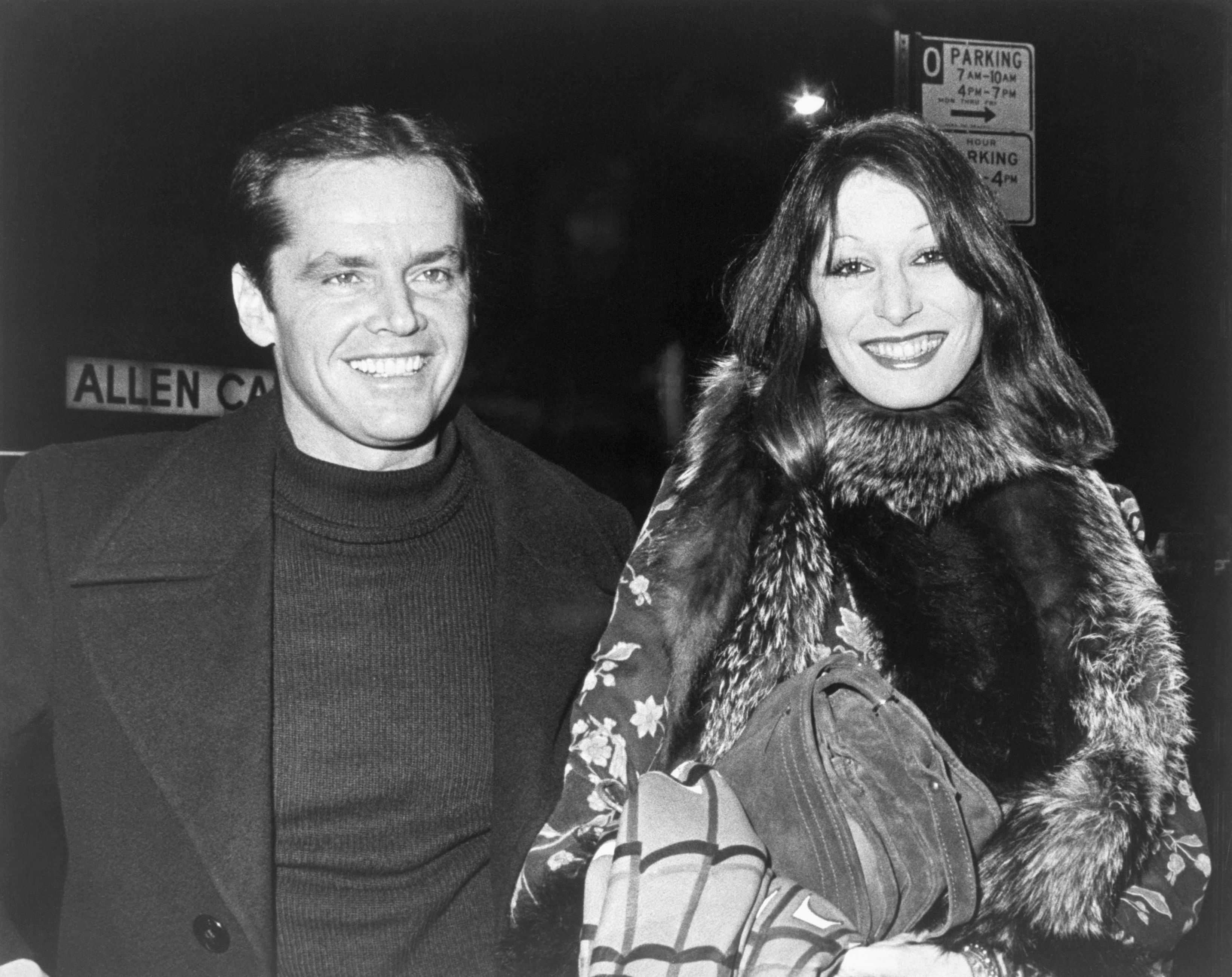 1974: Jack Nicholson and Anjelica Huston