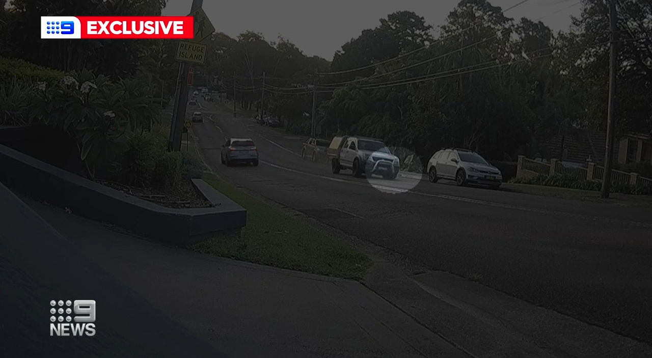Police are investigating reports a ute being driven with a missing tyre hit and damaged a car on Sydney's northern beaches.