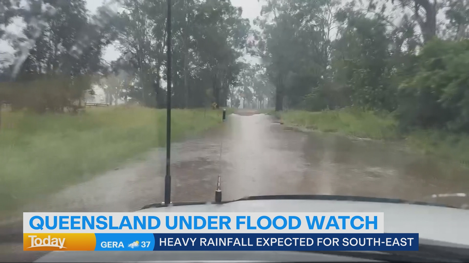 'Stay inside': Large parts of Queensland brace for severe rain, flash floods