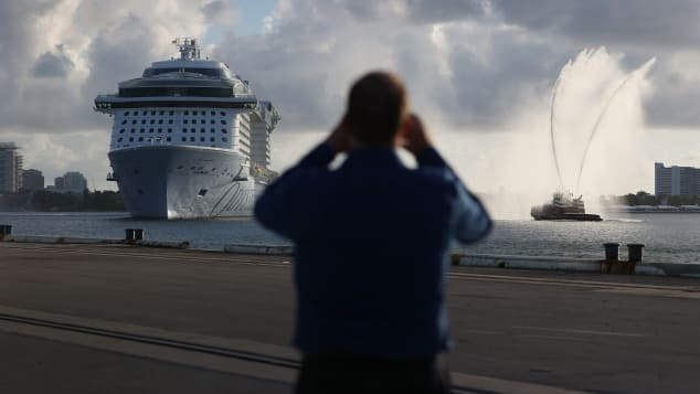 Officials in Curacao and Aruba turned away the Royal Caribbean Odyssey of the Seas. 