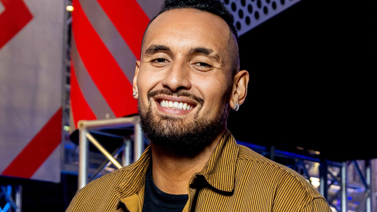 Nick Kyrgios is a host on Australian Ninja Warrior 2021.