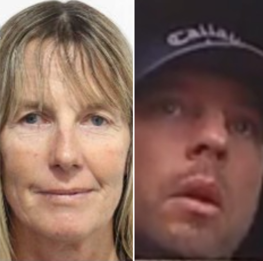 Officers are searching for 63-year-old Denise Allan and her 41 year-old son Carl Allan, who haven't been seen since Thursday. 