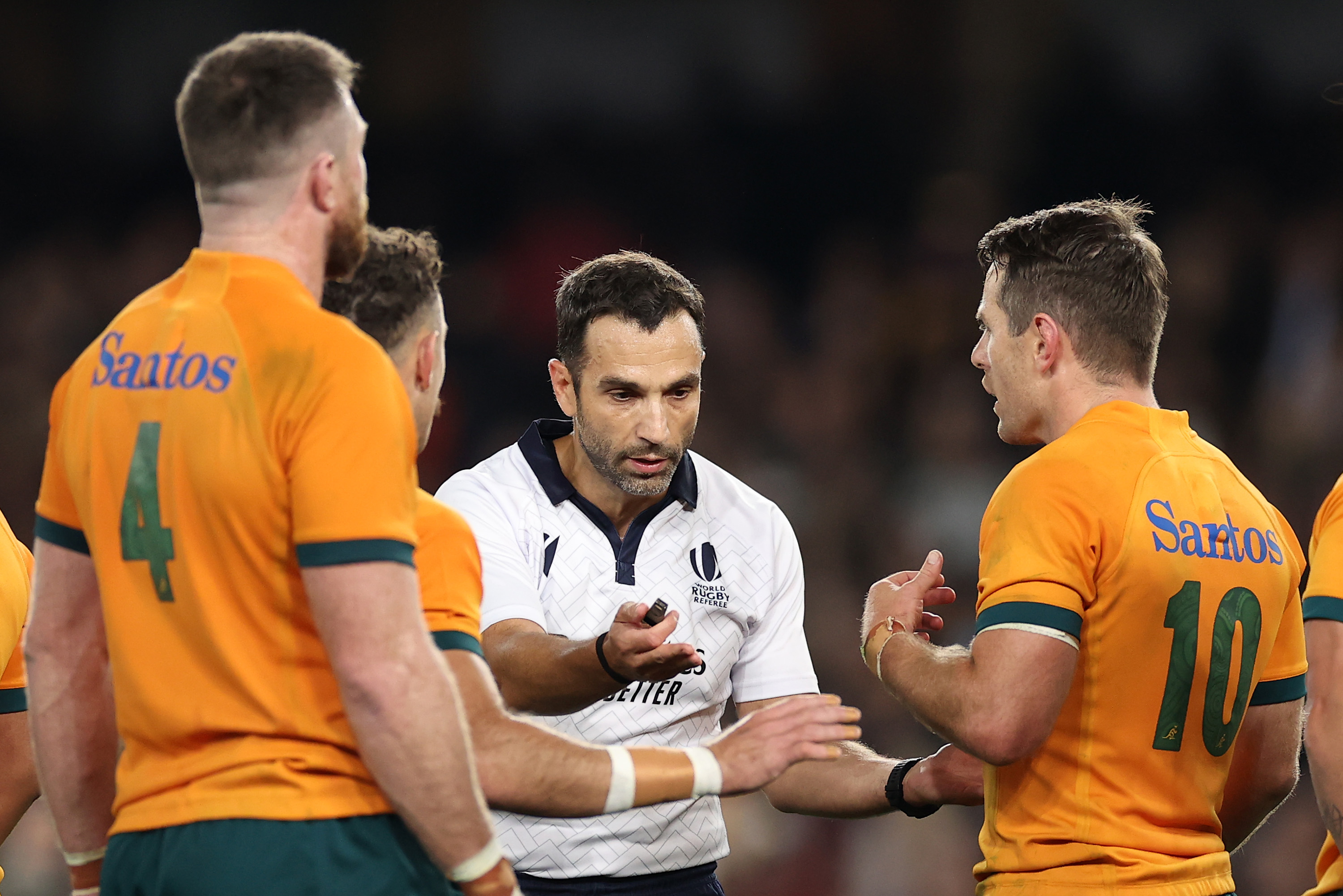 Bledisloe Cup 2022 Wallabies vs All Blacks, referee Mathieu Raynal, news, reaction