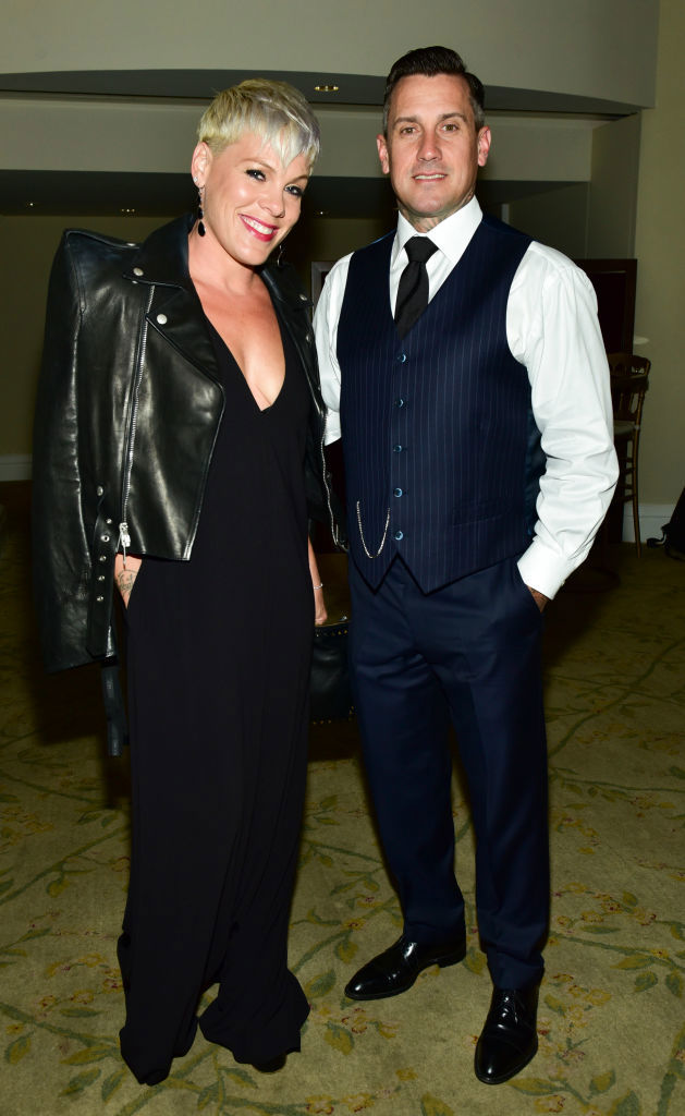 Pink and Carey Hart