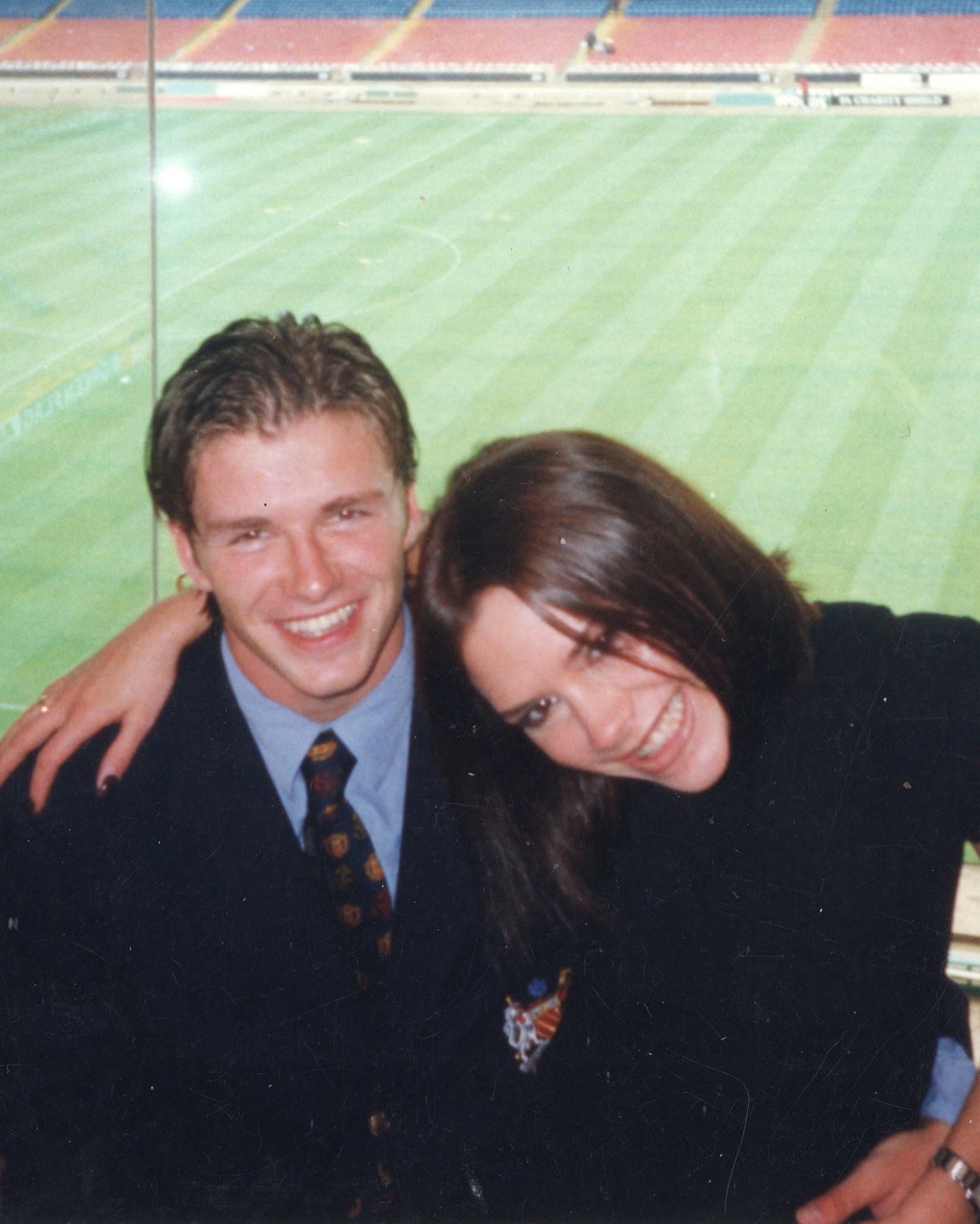 David Beckham and Victoria Beckham