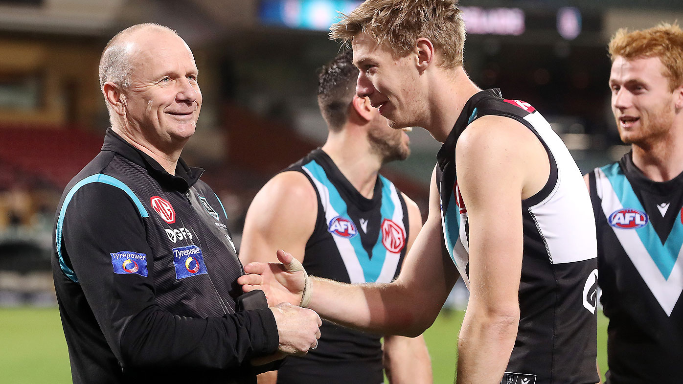 Port Adelaide Power coach Ken Hinkley