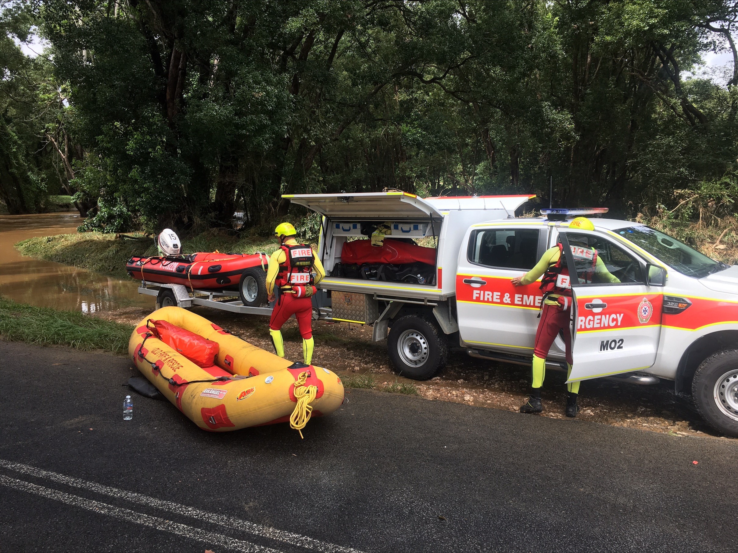 Swiftwater rescue crews have attended multiple incidents in south-east Queensland in the past 24 hrs.