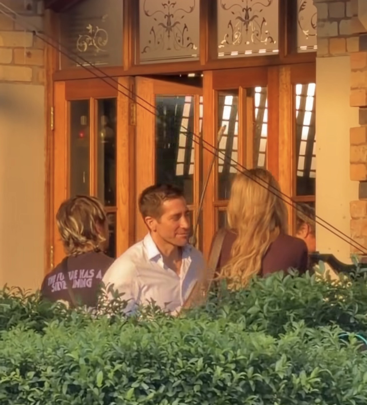 Jake Gyllenhaal and Sarah Pidgeon spotted filming in Brisbane