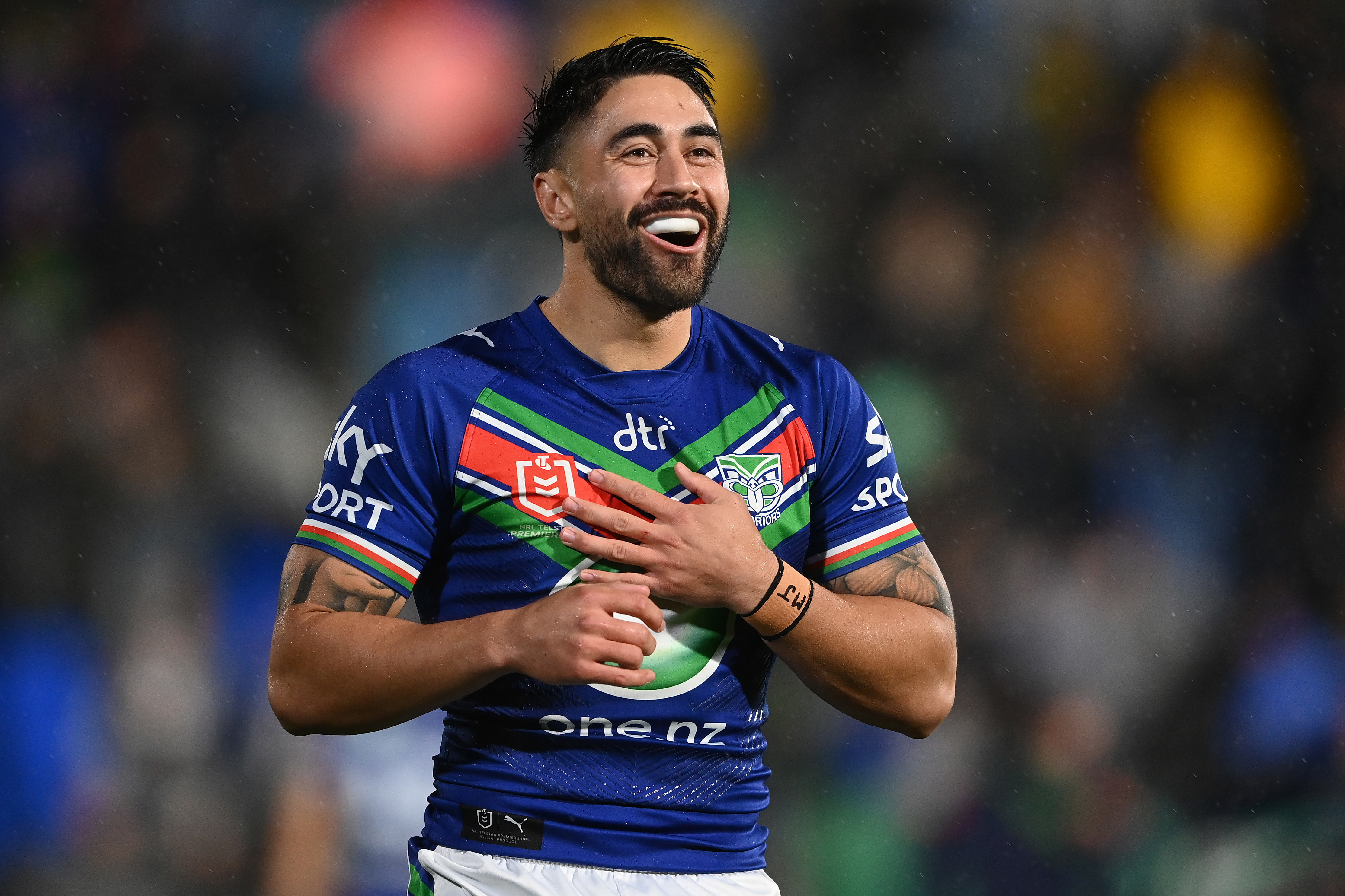 AUCKLAND, NEW ZEALAND - JUNE 30: during the round 18 NRL match between New Zealand Warriors and South Sydney Rabbitohs at Mt Smart Stadium on June 30, 2023 in Auckland, New Zealand. (Photo by Hannah Peters/Getty Images)
