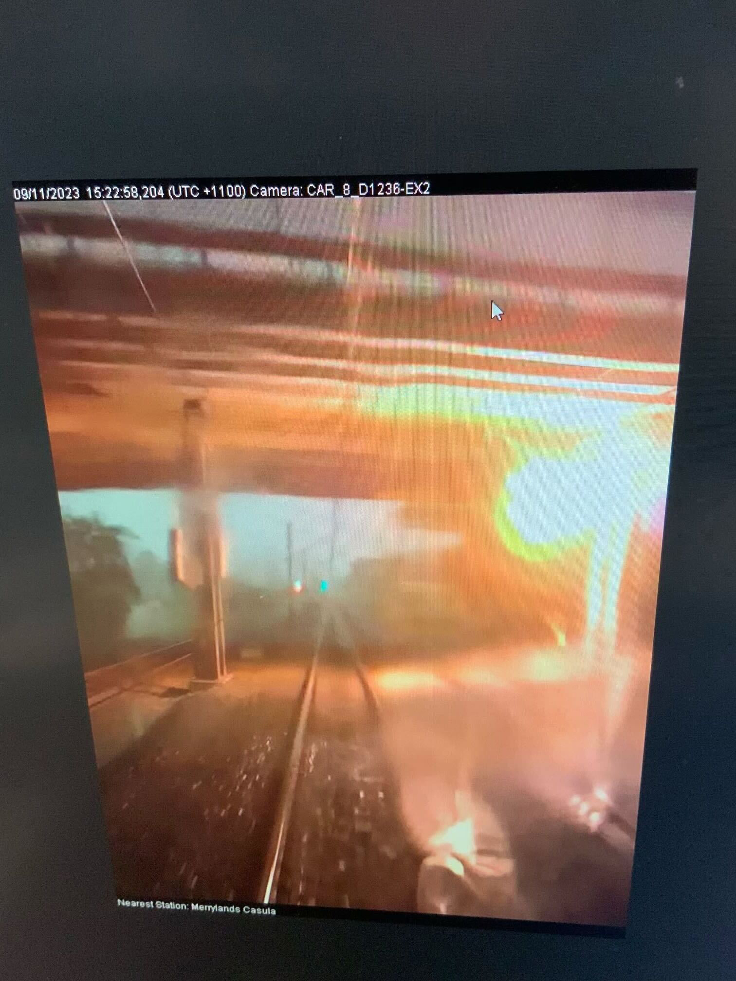 Lightning has hit overhead wiring at Casula in the south-west, impacting trains.﻿