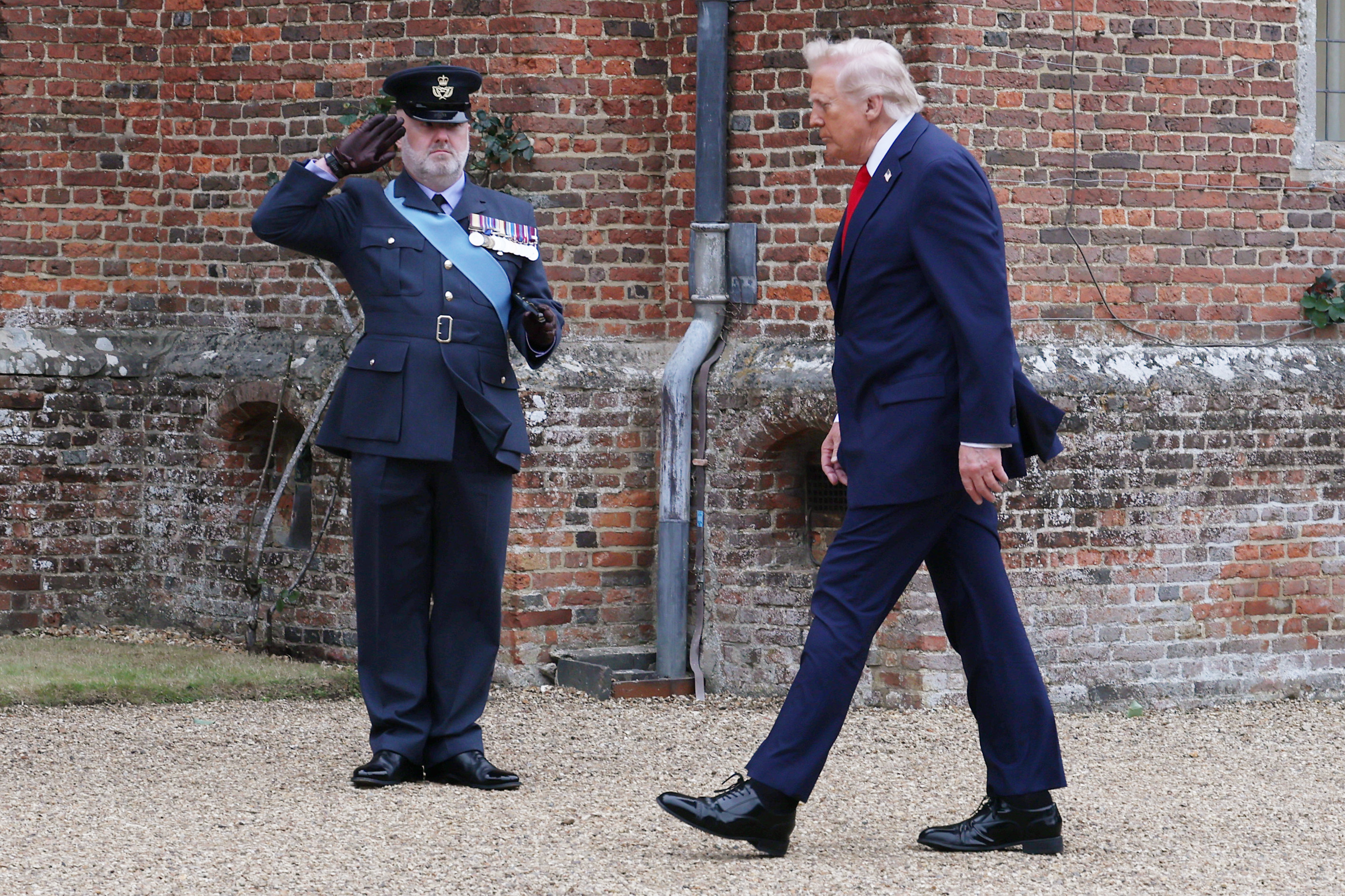 US President Donald Trump 