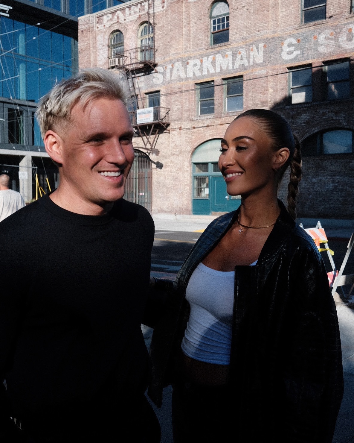 Sophie Habboo and Jamie Laing