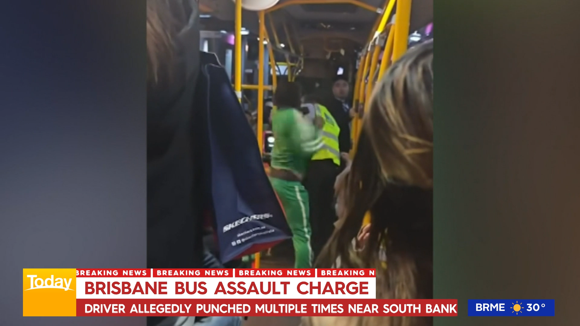Man charged after allegedly assaulting bus driver