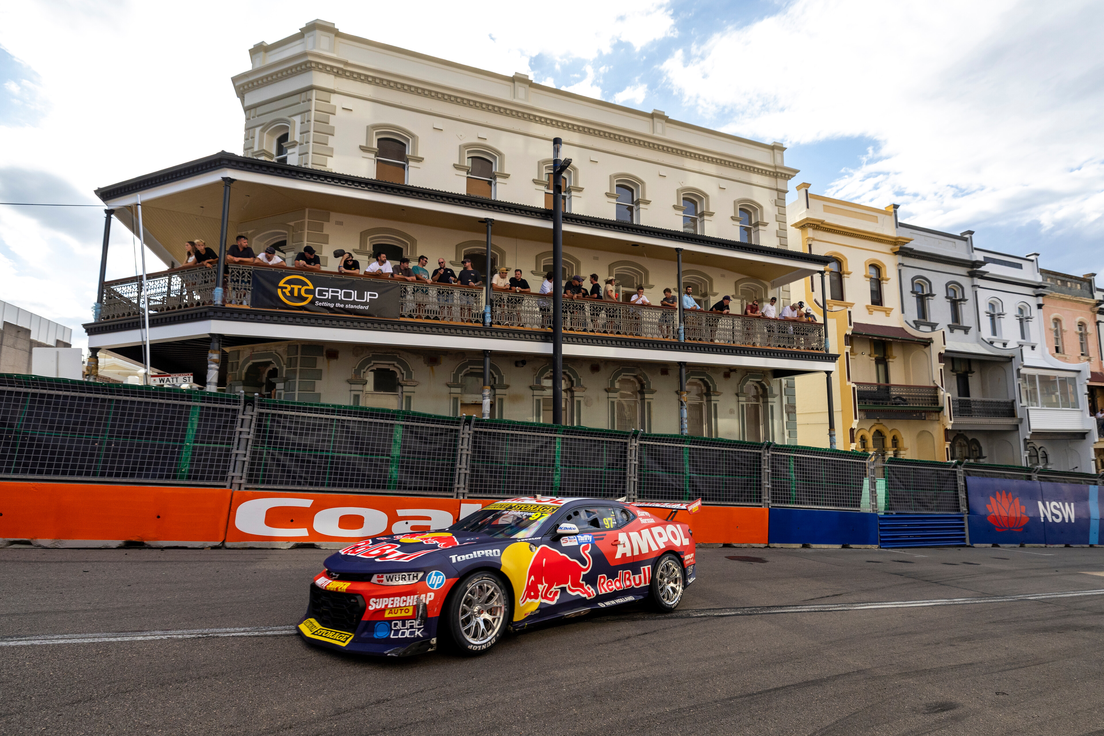 Newcastle hosted the Supercars season-opener.