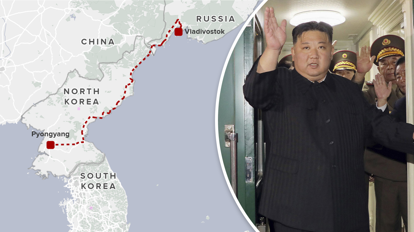 Kim Jong un visits Russia North Korean leader s armoured train