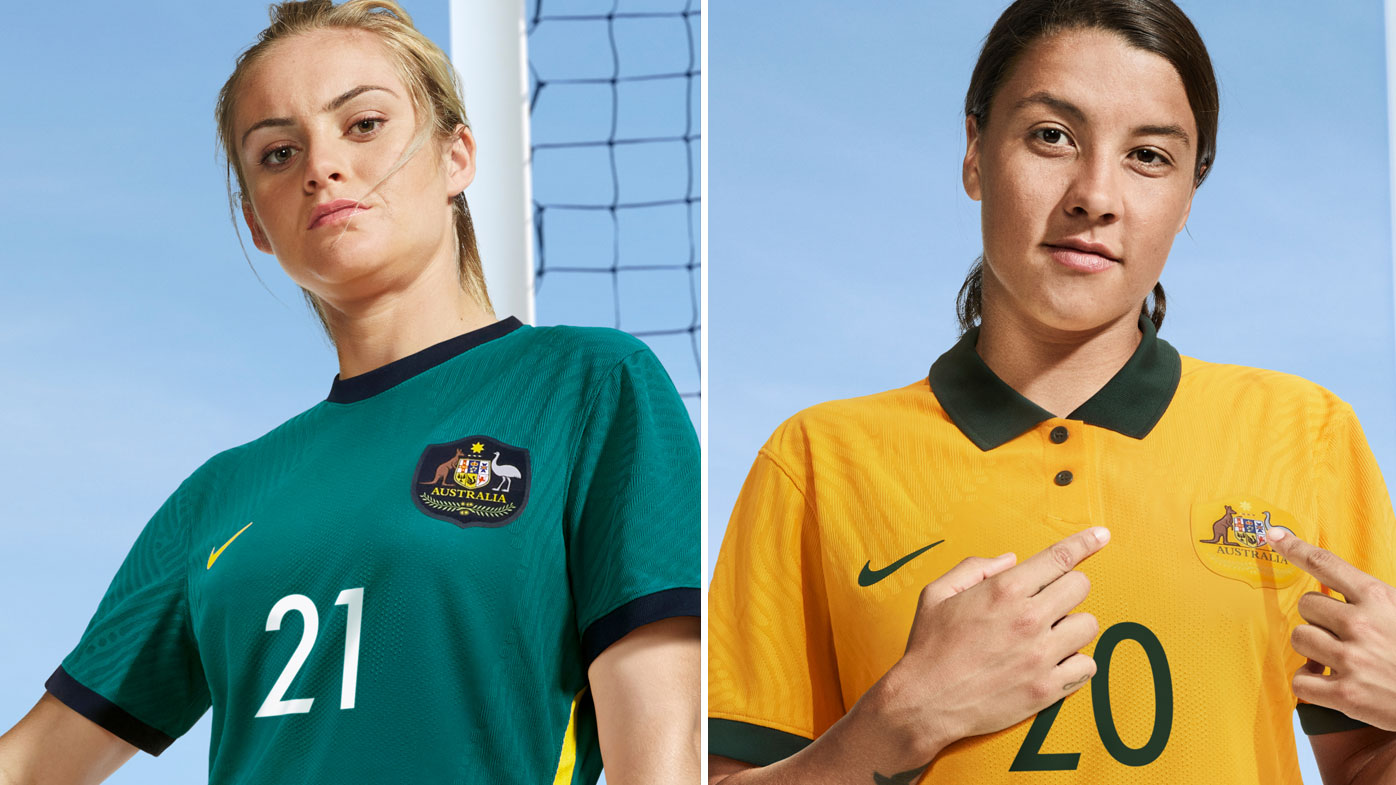 matildas kids jersey