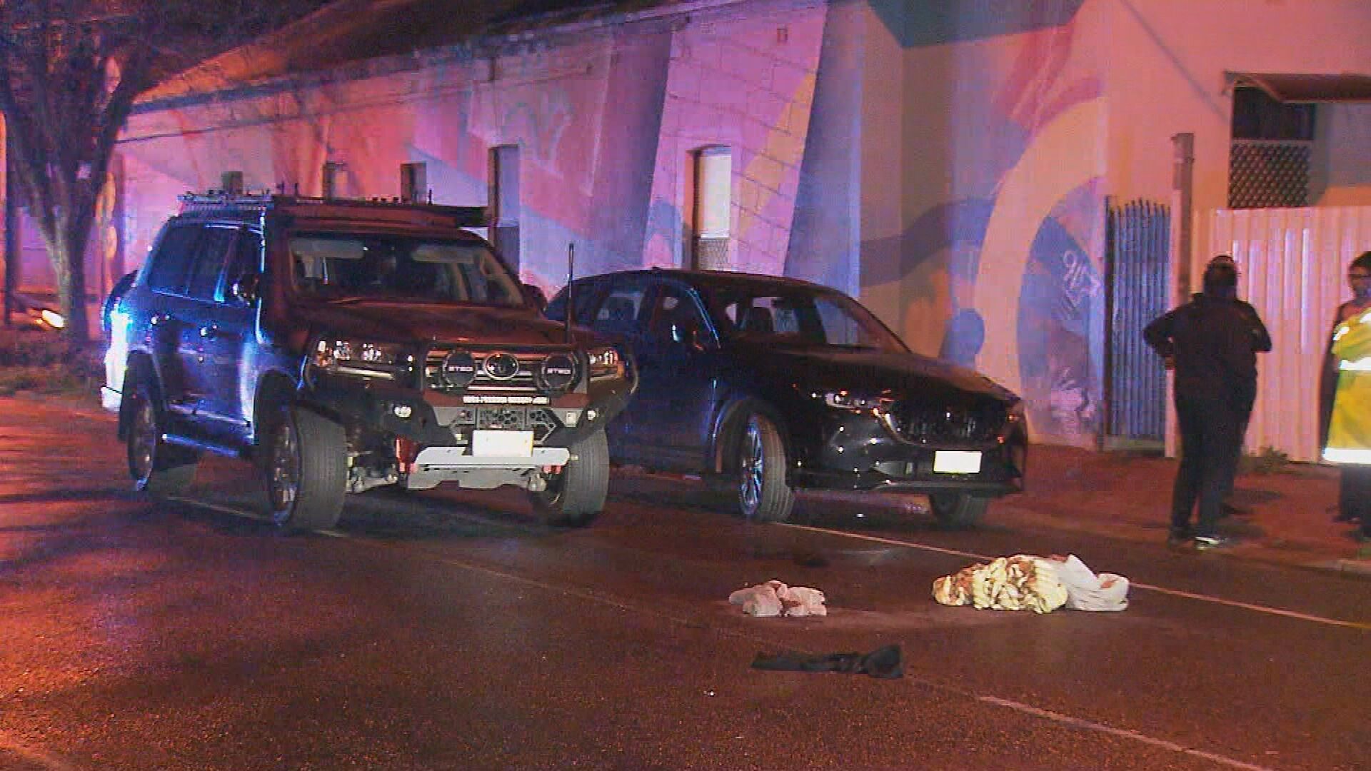 Alleged hit-and-run Bowden, South Australia