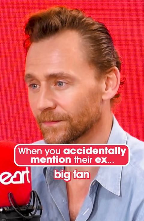Tom Hiddleston was asked about Taylor Swift on live radio