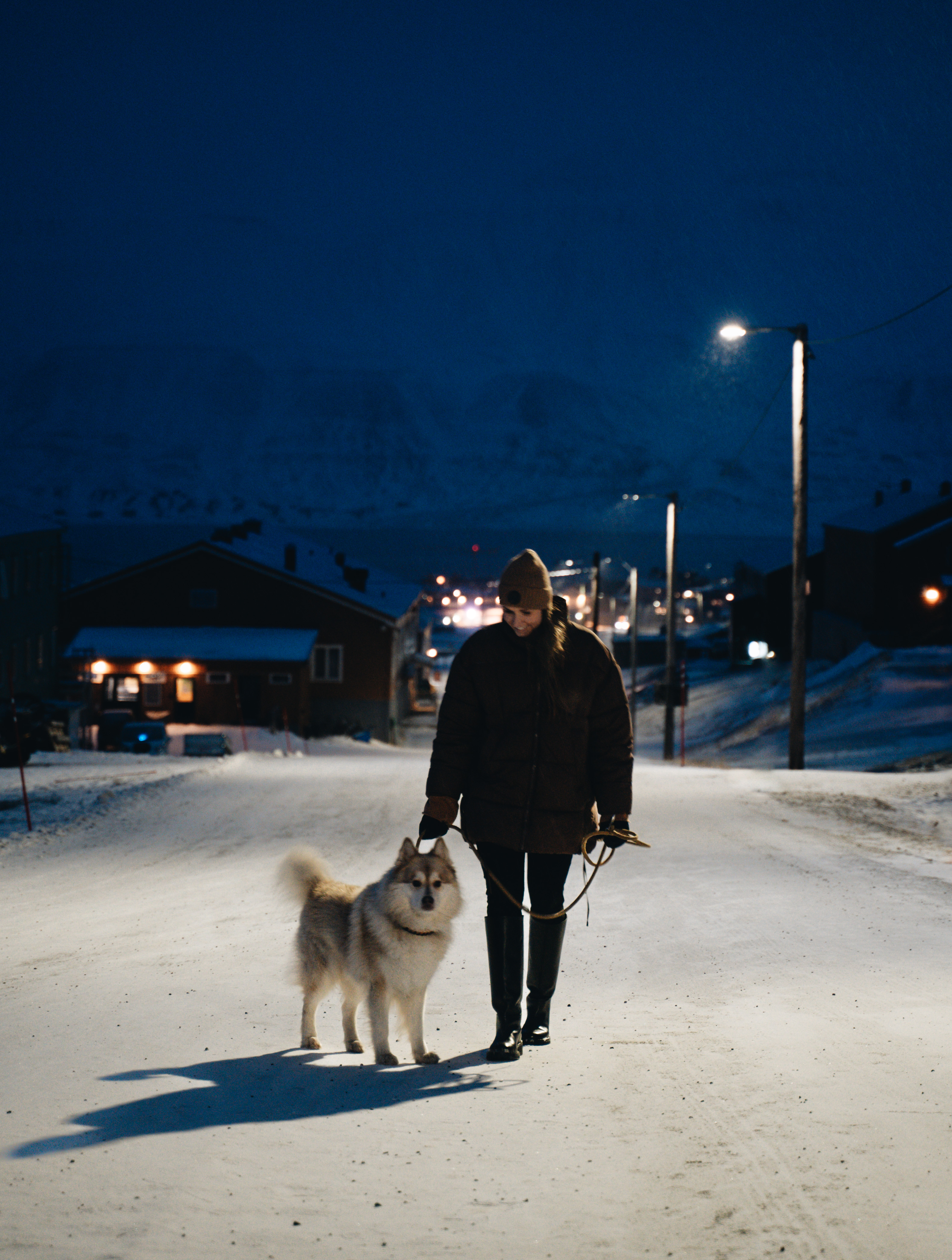 Cecilia Blomdahl has lived on Svalbard for six years. 