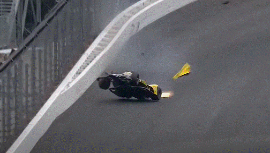 Colton Herta berjalan menjauh dari kecelakaan ‘menakutkan’ selama latihan Indianapolis 500