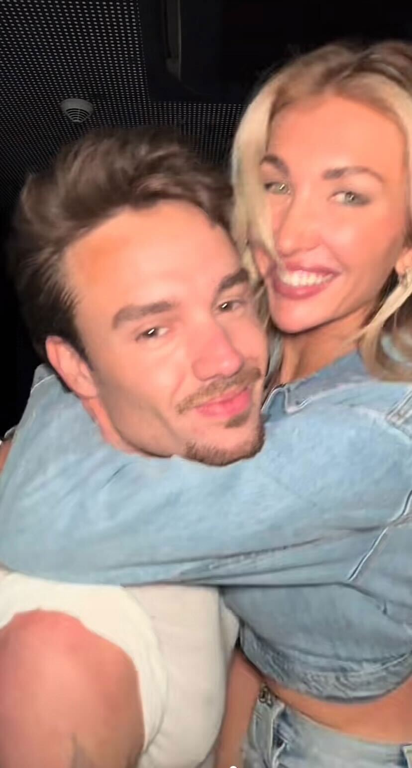 Liam Payne and Kate Cassidy at Niall Horan's concert