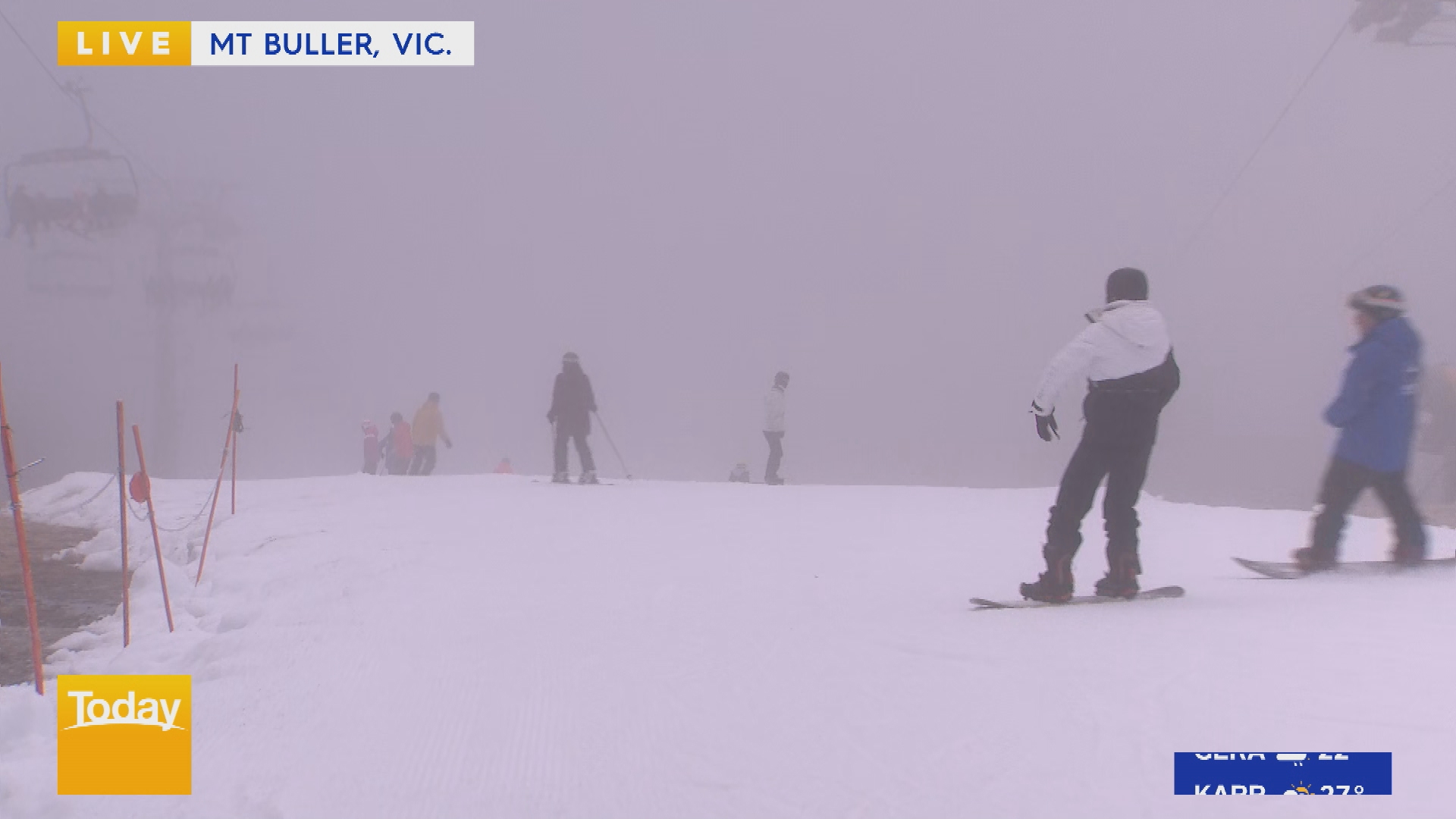 Man made snow has allowed Mount Buller to open this weekend.