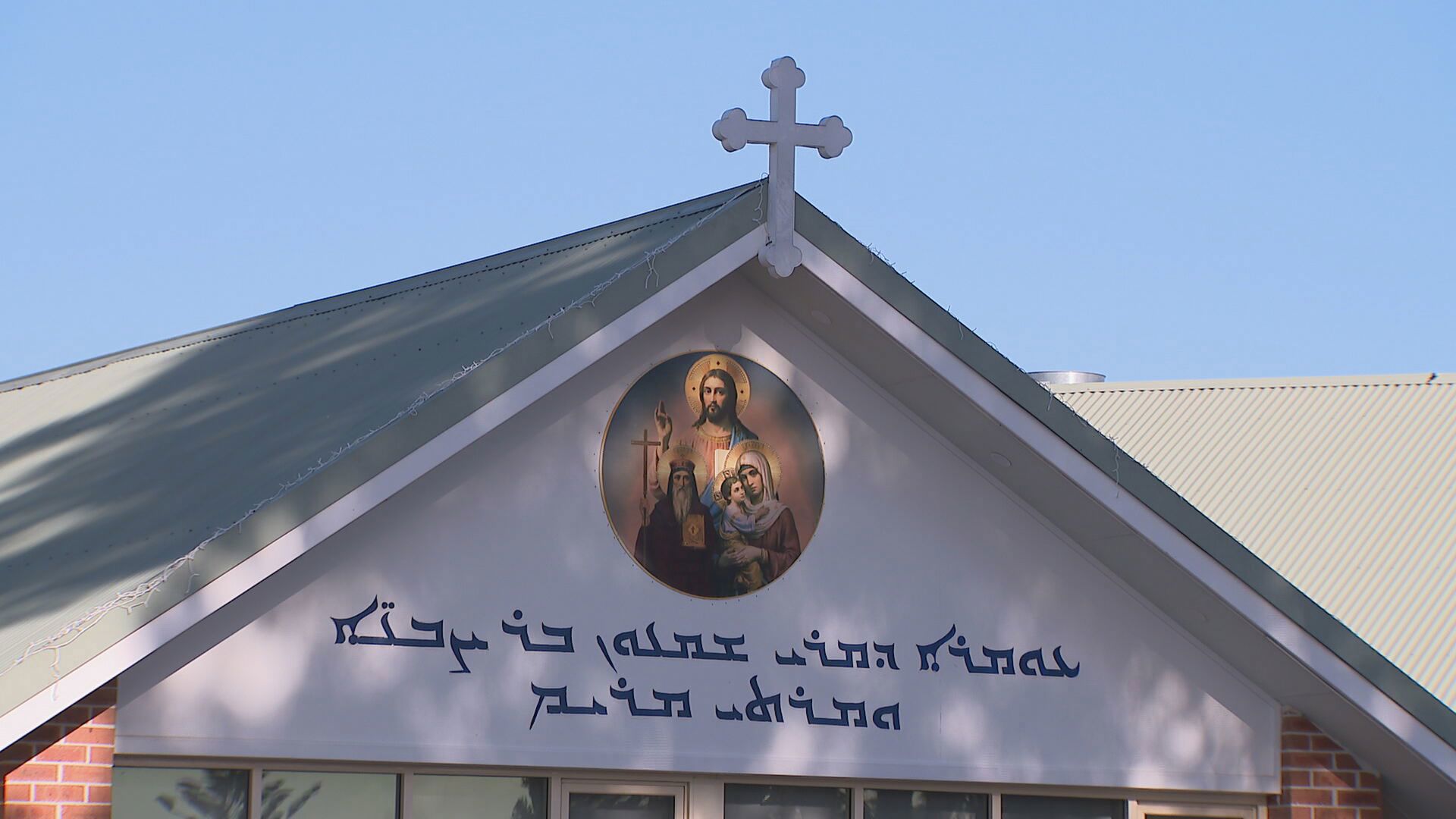 Members of Christ the Good Shepherd Church in Sydney's south-west have returned to worship for the first time since Monday's terrorist attack.