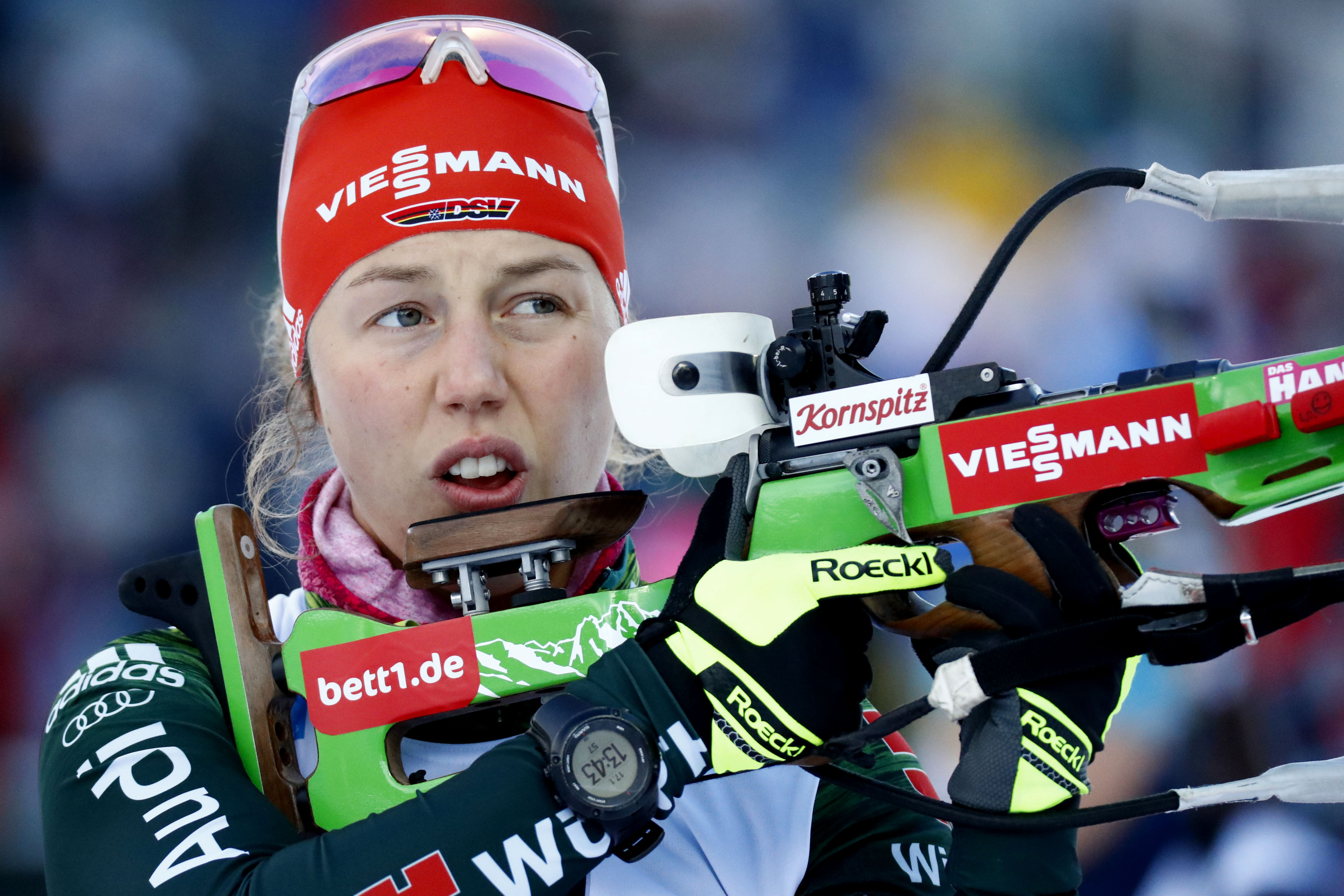 Laura Dahlmeier of Germany.